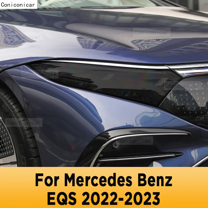 

Передняя фара для Mercedes Benz EQS 2022-2023, защита от царапин