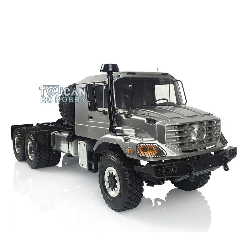 Metal JDMODEL 1/14 6*6  RTR RC Crawler Car Off road Remote Control Tractor Truck 2speed Differential Lock Toys TH17202-SMT6 2
