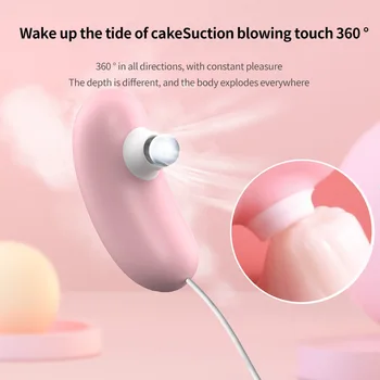 Women's Vibration Vibrator Free Suction Vibrator Massage Masturbator Second Tide Flirting Double Vibrator Adult Sex Toys 4