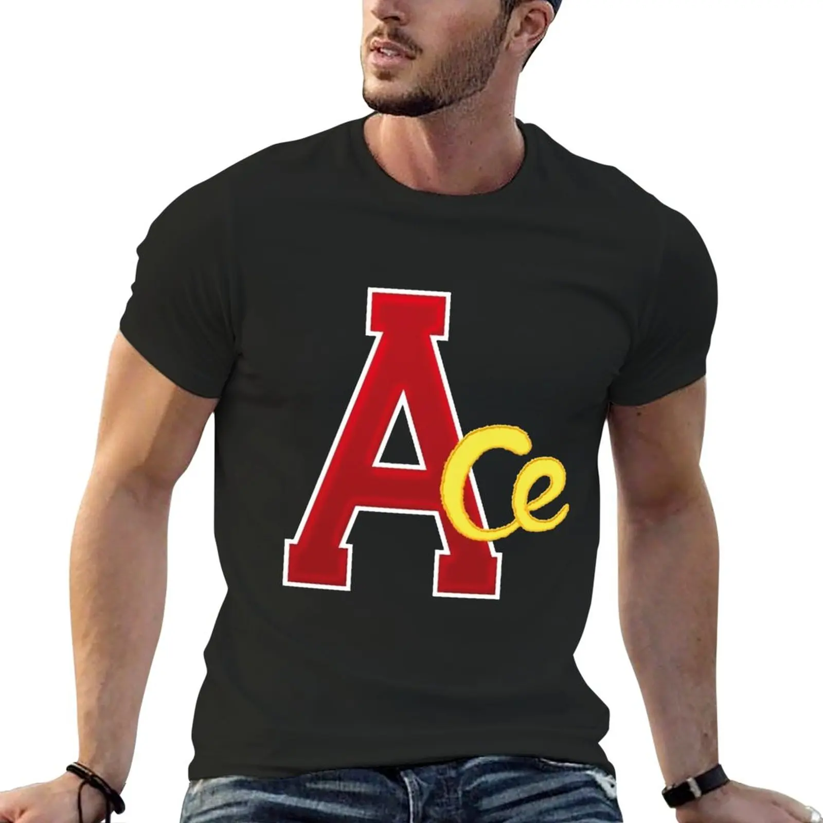 

ACE T-Shirt boys white t shirts quick drying t-shirt vintage t shirt men t shirts