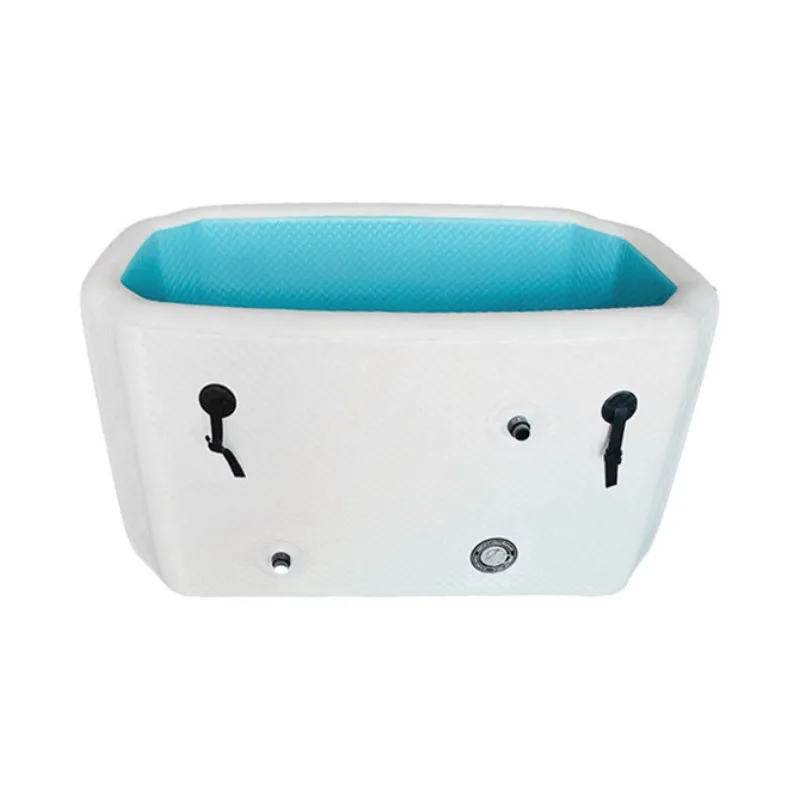 Outdoor Inflatable Ice Bucket Pool Athlete Ice Bath Tub Cold Therapy Container