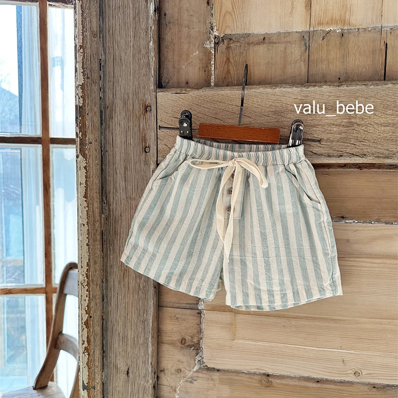 0-5 Years Baby Boys Shorts Summer Cotton Breathable Kids Linen Cotton Short Pants for Children Beach Shorts Baby Trousers