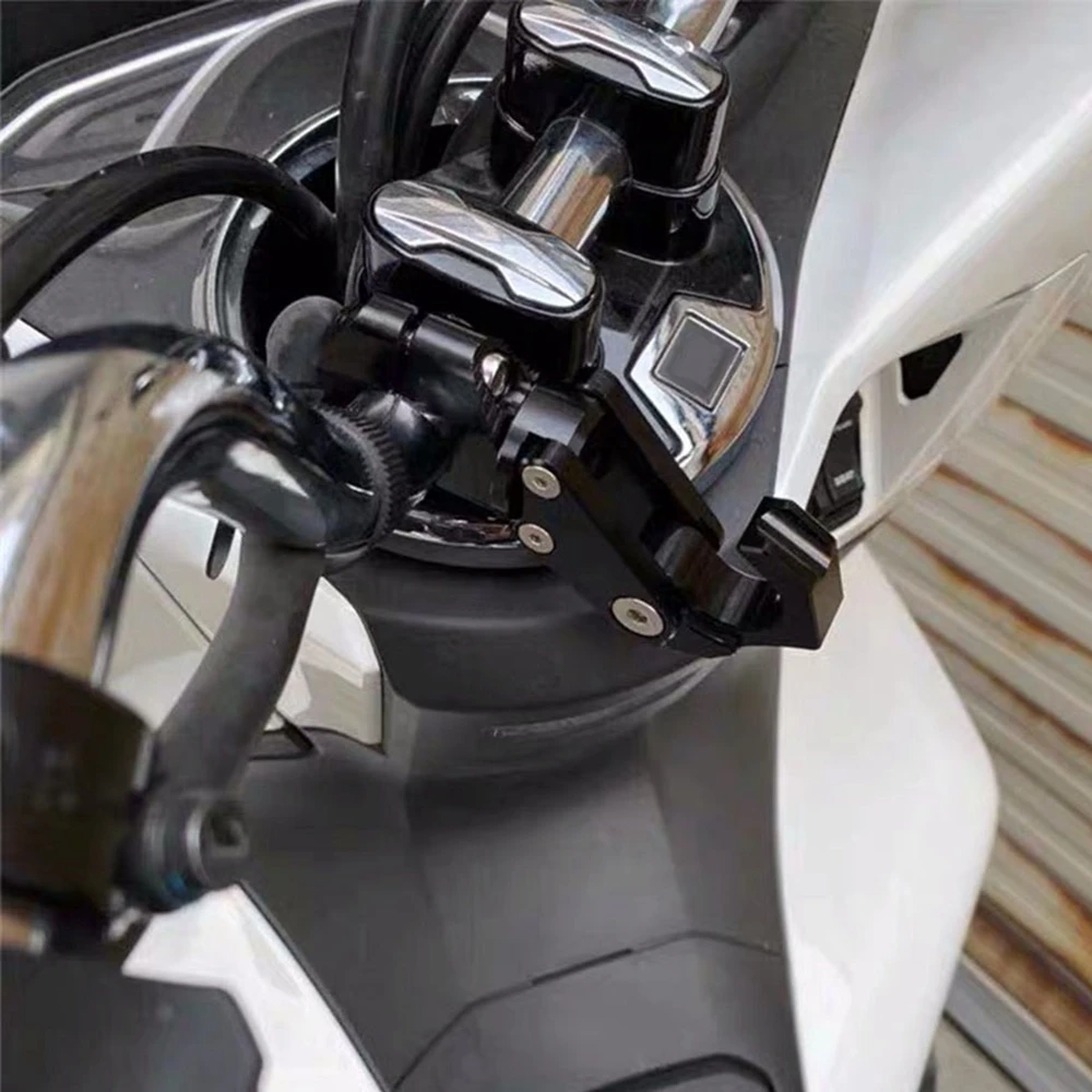 Motorcycle Hook Helmet Holder Luggage Bag Bottle Hook Hanger Carry Holder Storage CNC Aluminum Accessories Bike Bicycle Black