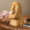 Tissue Box Holder 3D Stone Statue Paper Box Creative Multifunctional Napkin Tissue Dispenser Organizer Table Decoration 6