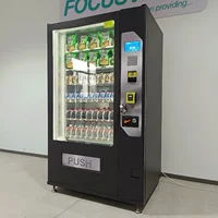 Cold Drink Vending Machine, Supports ICT Coin Dispenser Payment, Can Be Fitted with Nayax Card Reader 1