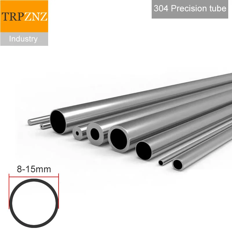 

OD8-15mm 304 stainless steel tube precision pipe Outer diameter 8-15mm wall thickness 1mm 2mm 3mm polished inside and outside