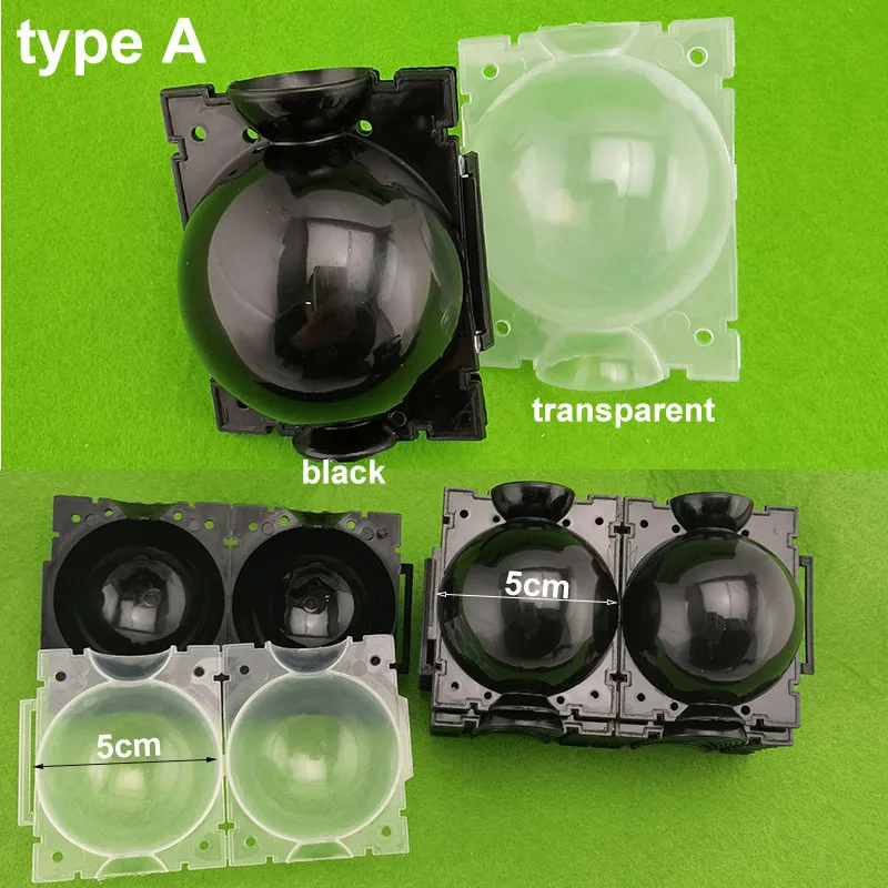 High pressure black transparent 5 8 12cm Rooter Growing Plant Rooting Ball nursery tray tree Root grow plastic case pot Grafting