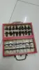 Rare Chinese Dragon wood Leather box with 32 Chess Set +Gift+  FREE SHIPPING 2