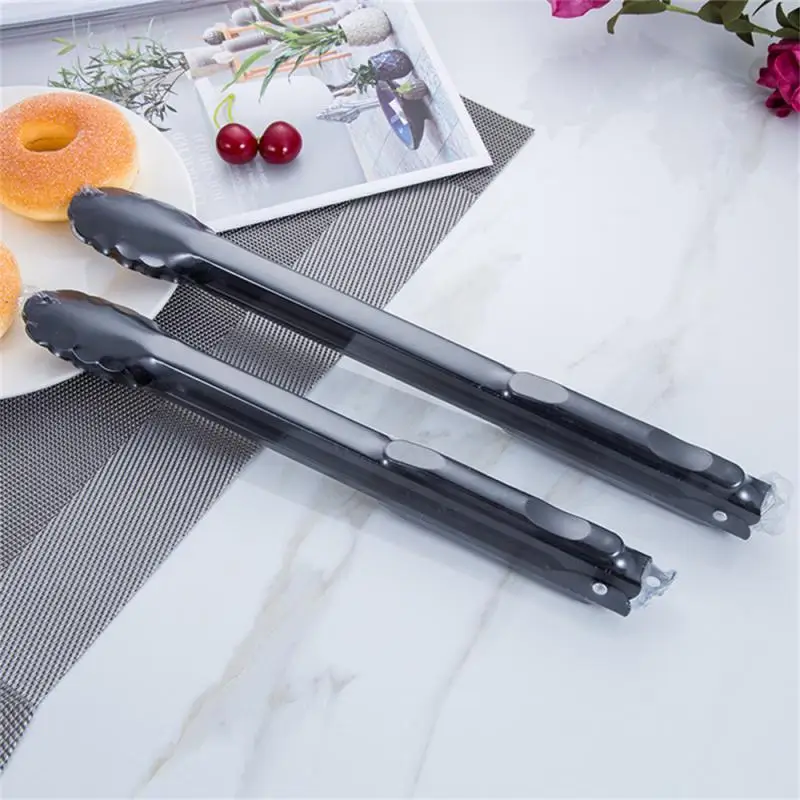 Food Tongs Iron Material Retarding Heat Easy To Clean