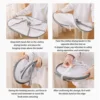 Collapsible Laundry Basket Drying Rack Quick Drying with Good Irradiation and Air Circulation for Drying Herb Vegs Fruits Plants 4