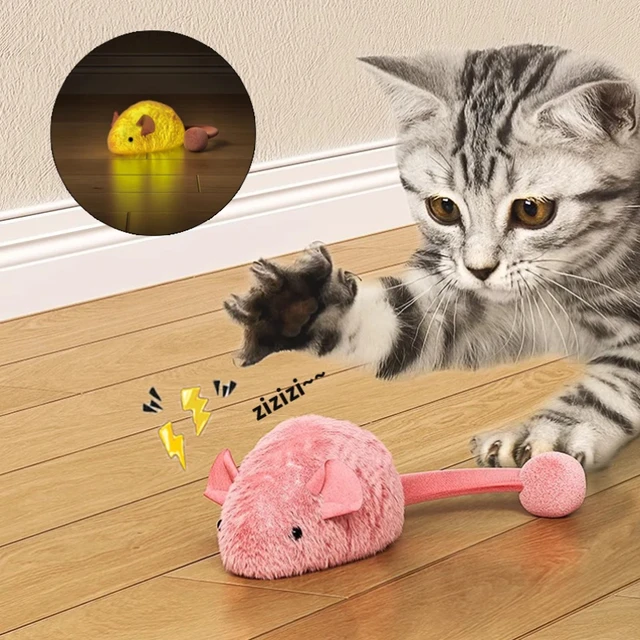 New Interactive Mouse Plush Cat Chew Toys Boredom Interactive Plush Toys Kitten Game Indoor Plush Mice Luminous Toys For Cats New Interactive Mouse Plush Cat Chew Toys Boredom Interactive Plush Toys Kitten Game Indoor Plush Mice Luminous Toys For Cats