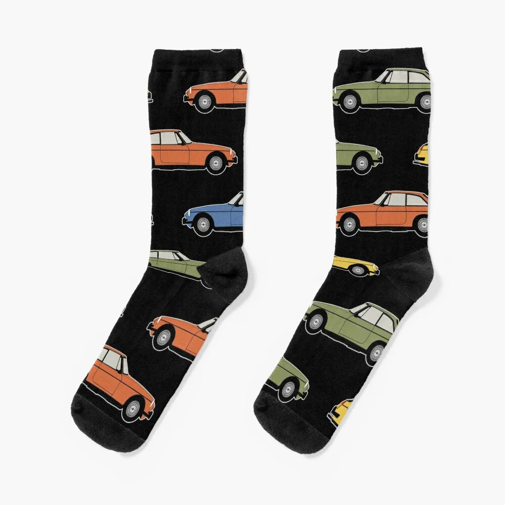 MG MGB Pattern A Socks custom sports socks cycling socks cycling socks Boy Child Socks Women's austin healey 3000 classic sports car interior socks golf socks cycling socks boy child socks women s