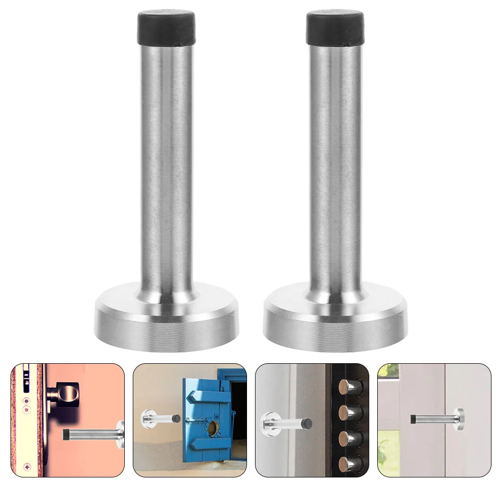 

2Pcs Extra Long Door Stop Rubber End Door Stopper Door Stoppers Door Stoppers for Walls