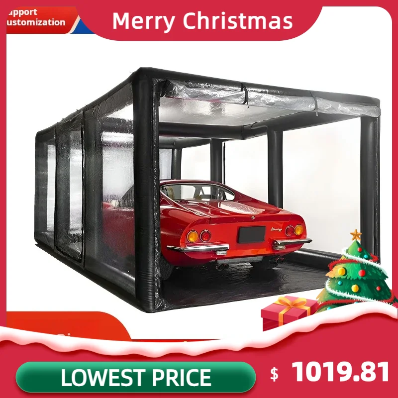 Copriauto Trasparente Gonfiabile, Comodo Garage Per Auto Mobile, Abbigliamento Per Auto Per La Casa, Protezione Solare E Antipioggia, Tutte Le Stagion