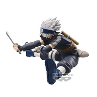 Banpresto-NarAAShippuden Uchiha Obito Hatake Kakashi PVC Action Figure, Anime Figurine, Modèle Jouets à Collectionner, Original, 120mm 4
