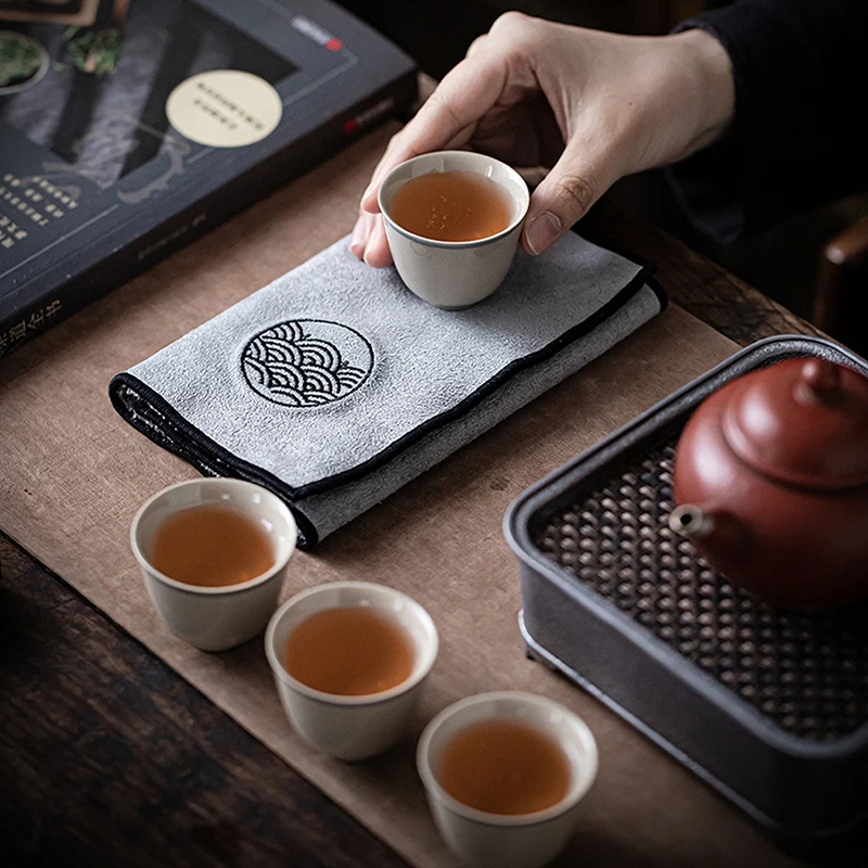 Absorbent Cotton Linen Tea Towel & Table Cloth