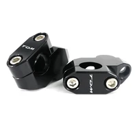 Fit For Yamaha TDM 850 1991-2000 TDM 900 2002-2011 22mm 7/8" Motorcycle Offset Handle Bar Mounting Risers Extend Moved CNC 2