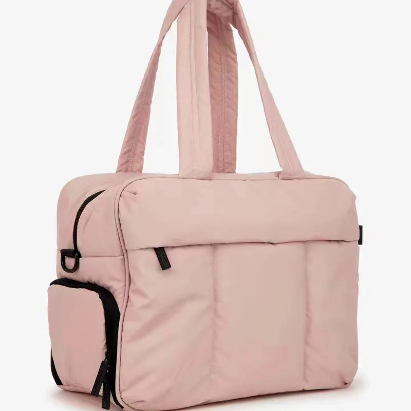 Mochila multifuncional para mulheres, sacos de ombro de grande capacidade, saco de separação seca e úmida, sacos de viagem femininos