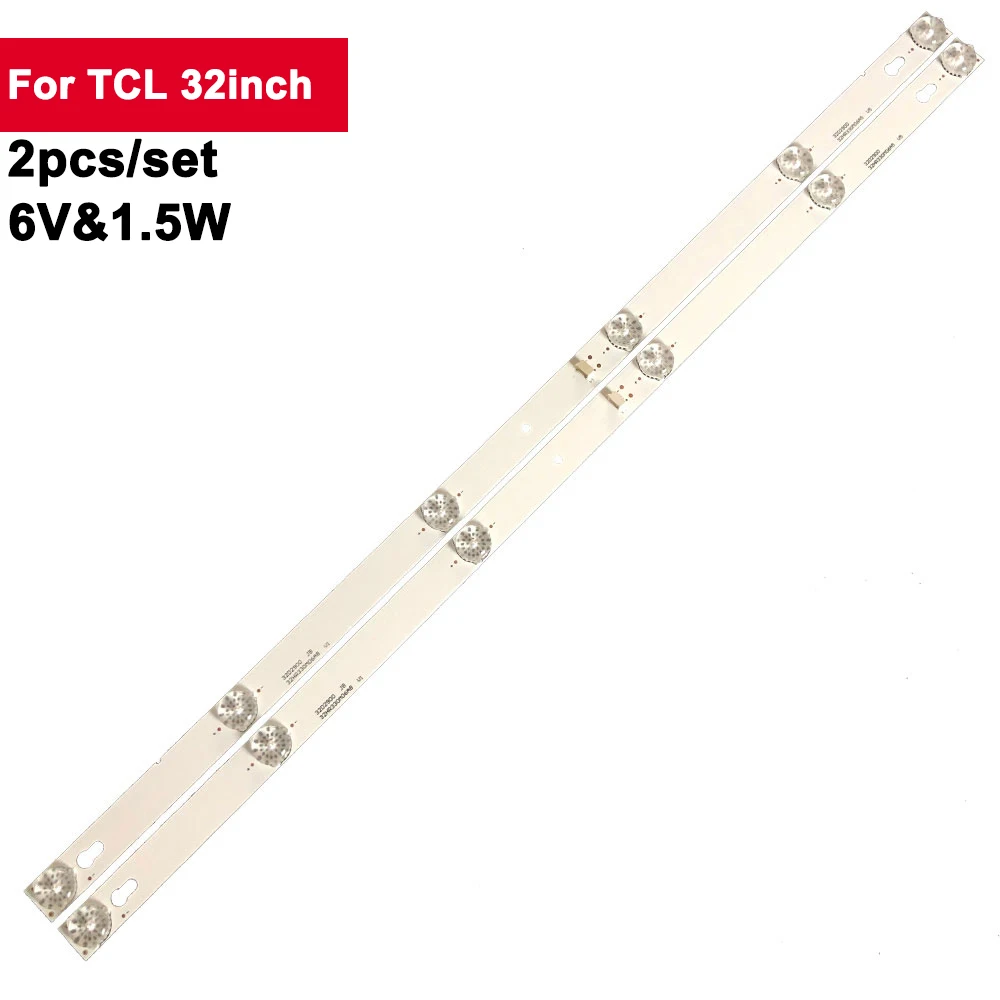 

40 pcs 560mm 6-Leds TV Backlights Led For TCL 32inch 32HR330M06A5 D32A810 L32F1B TCL D32A810 B32A739 L32F3301B Y32G29 32M1 32S