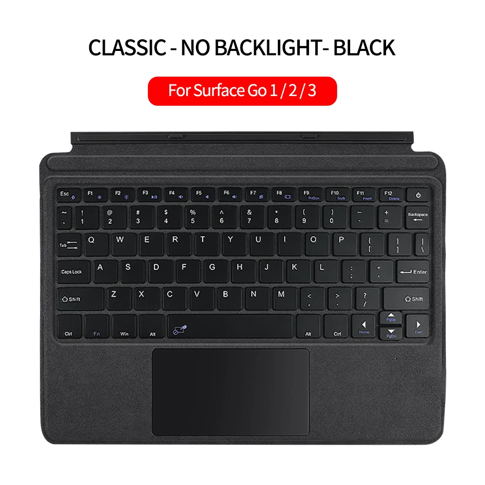 Backlight Bluetooth Keyboard For Microsoft Surface Pro 3 4 5 6 7 8 9 Pro X Go 1 2 3 Keyboard Backlit Trackpad Wireless