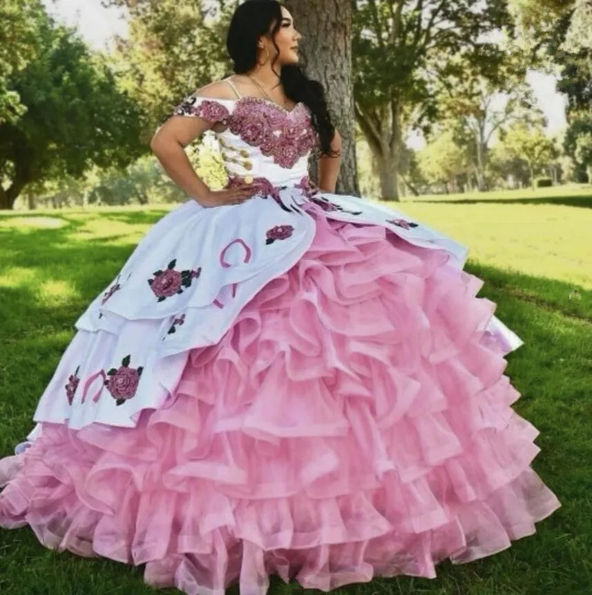 Vestido de princesa para quinceañera, traje de princesa con