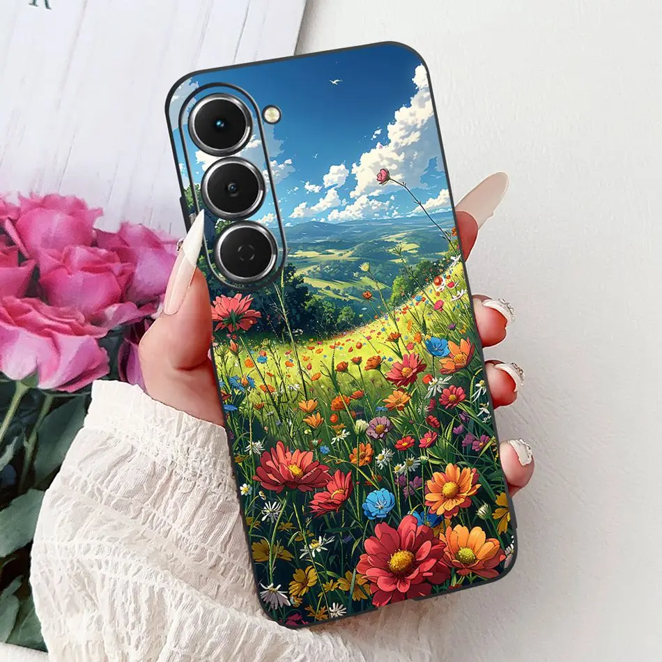 Cool Dragon Tiger Painted Soft Silicone TPU Phone Case for Tecno Spark 40 Series