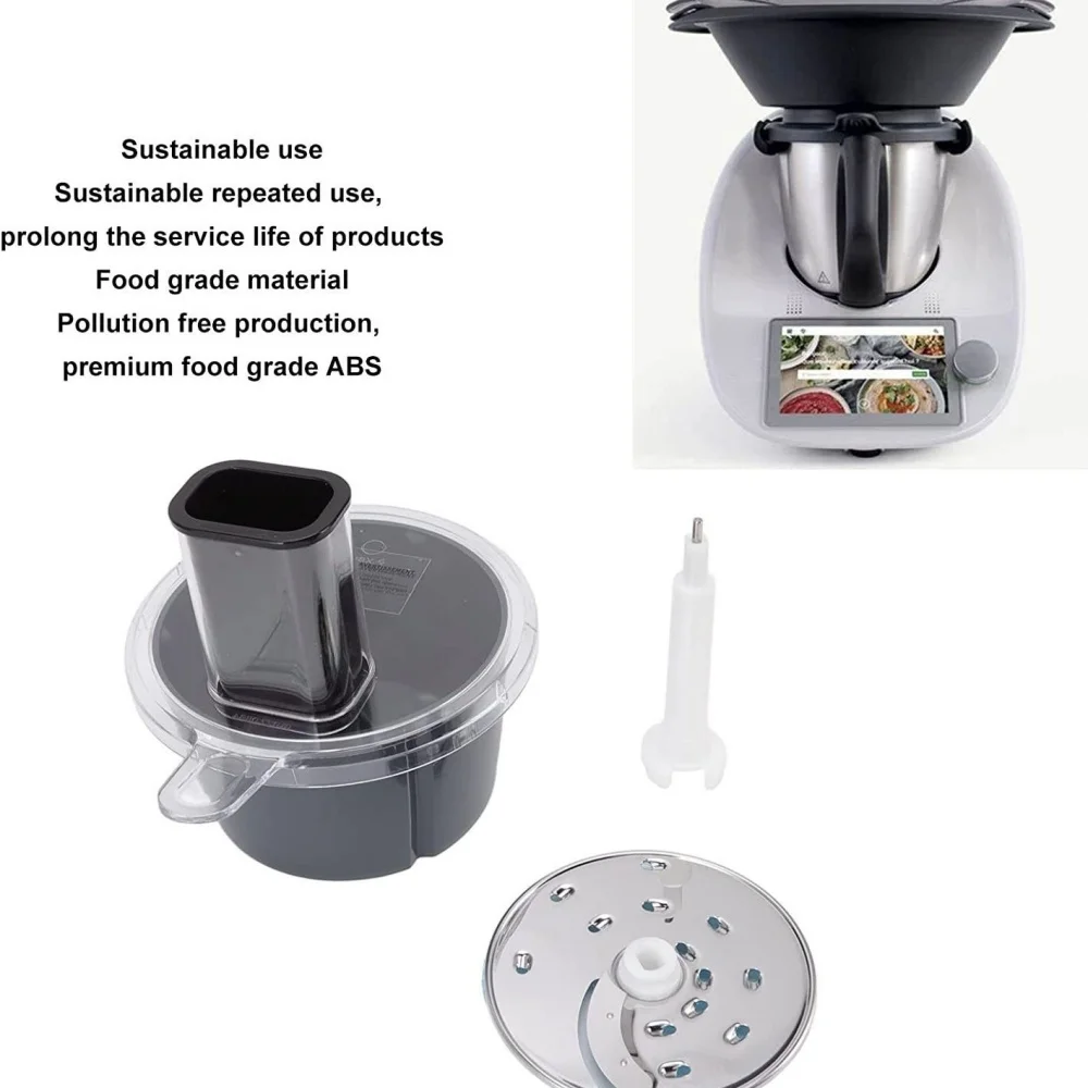 Kitchen Thermomix TM6 and TM5 Accessories Multifunctional Food Processor Box Container Shredding Cutter Kitchen Accessories