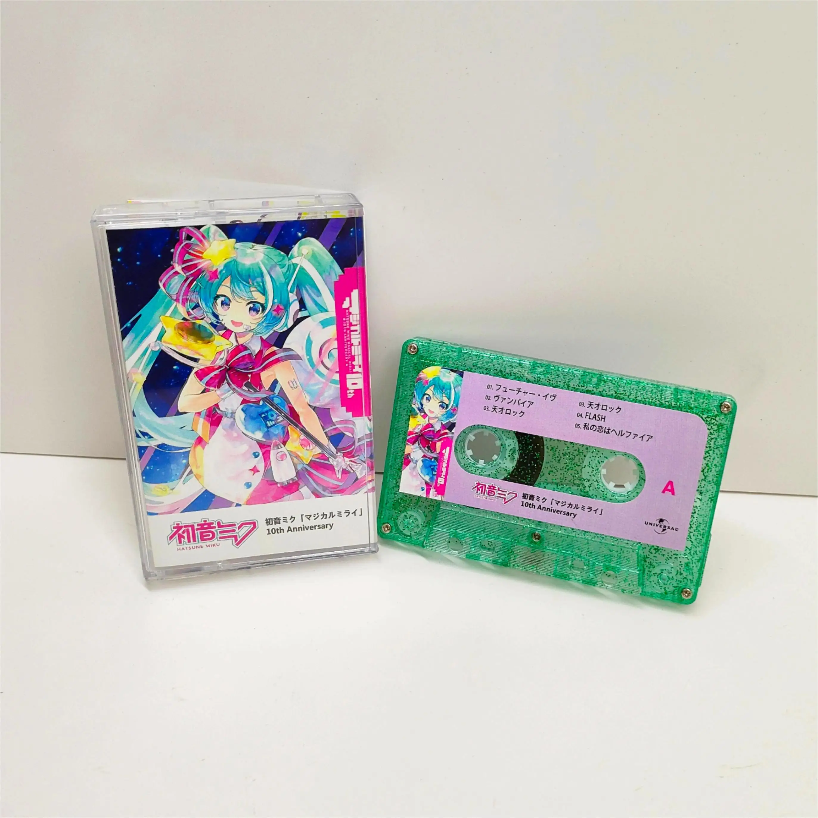 ミュージックテープ　MIKU’S TAPE Cartoon Hatsune Miku Music Magnetic Tape Miku Greatest Hits