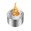 550mm Remote Control Intelligent Smart Bio Burner Automatic Round Ethanol Fireplace 6