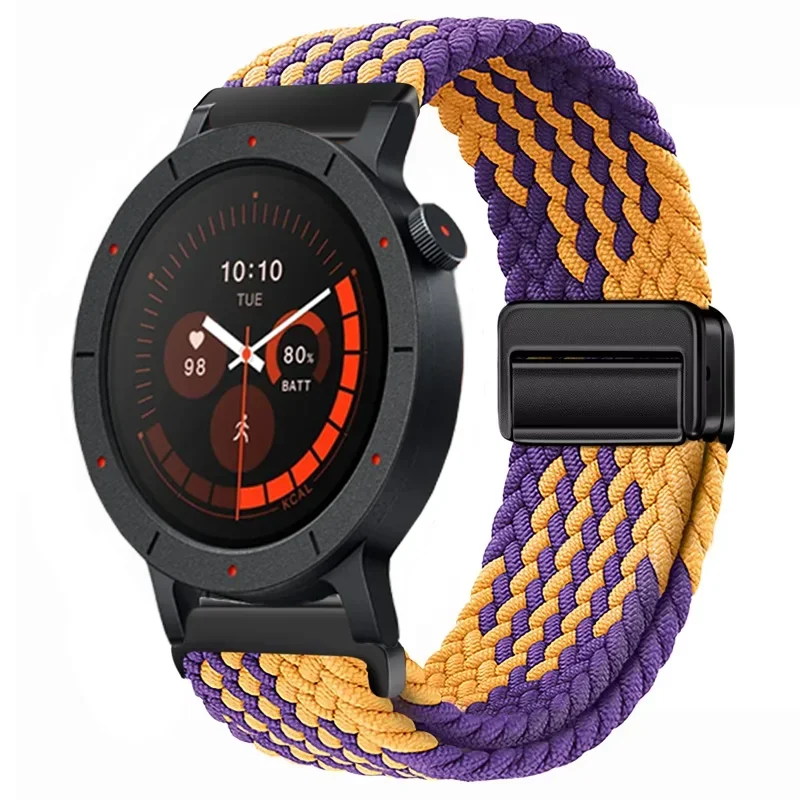 Premium Nylon Loop Watch Strap with Magnetic Closure - Universal Fit