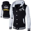 Men OPEL Car Fleece Hoodies Baseball Uniform Men's Hooded Sweatshirts Hoody Jersey Jackets 6