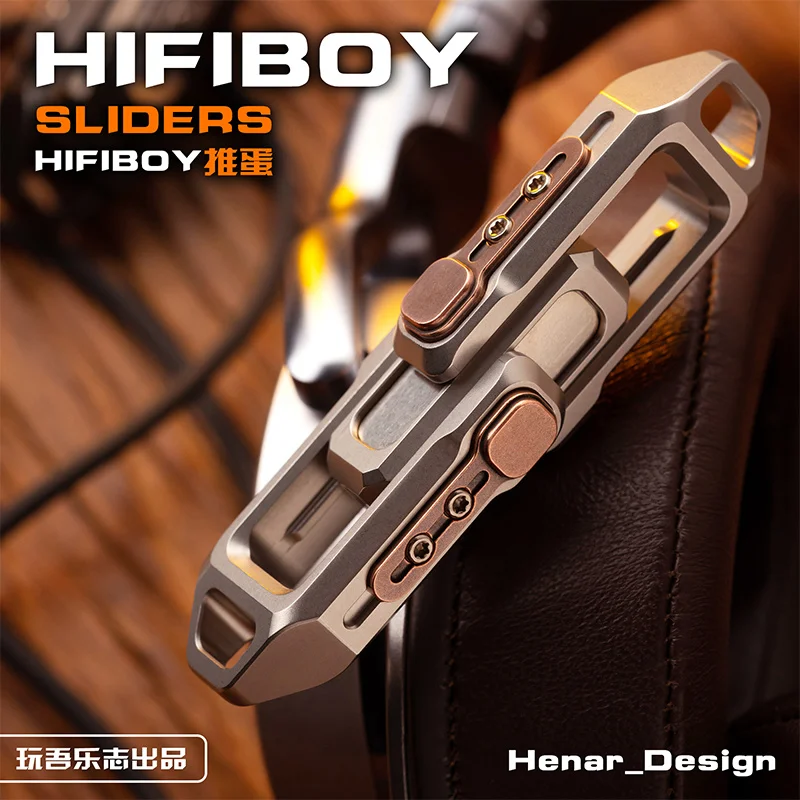 

2022 New DIY Two-Way Magnetic Push Slider Adult EDC Anti Stress Toys Hand Spinner ADHD Anxiety Autism Stress Relief Fidget Toys