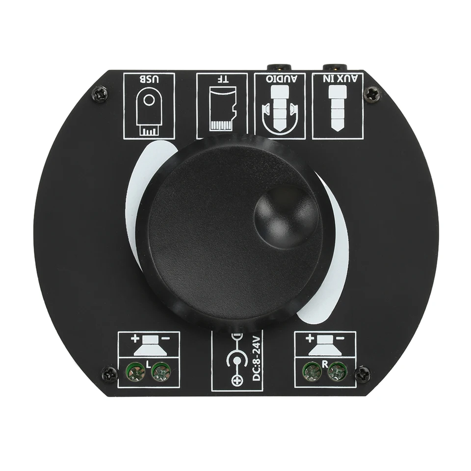 FamilyMall Amplificateur Caisson De Basses Bluetooth 2.1 HiFi Stéréo 2x50W + 100W - Contrôle Aigus Et Basses