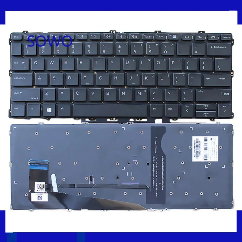 Nuova Tastiera Con Retroilluminazione Per Hp Elitebook X360 1030 G2 1030 G3 1030 G4