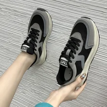 

Spring and Autumn New Women's Vulcanized Shoes Solid Color Round Toe Flat Shoes Outdoor Non-slip Comfortable Casual Shoes