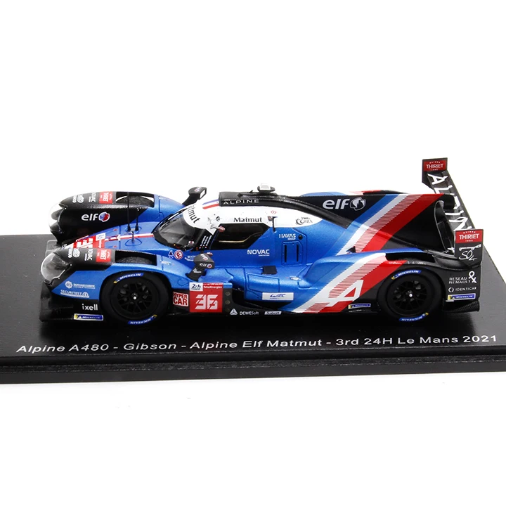 

Коллекция Литой машинки Spark 1/43 Alpine A408, декоративные модели игрушек