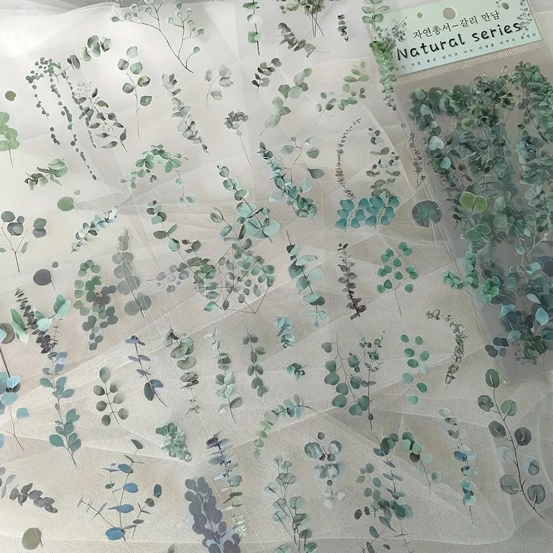 Floral Transparent Sticker Set 2