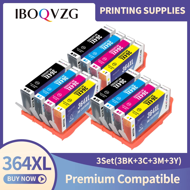 Cartucce Di Inchiostro Compatibili Per Hp364 364Xl Per Hp 364 Xl Photosmart 5520 6510 6520 7510 B109 B110 B209 C310 C410