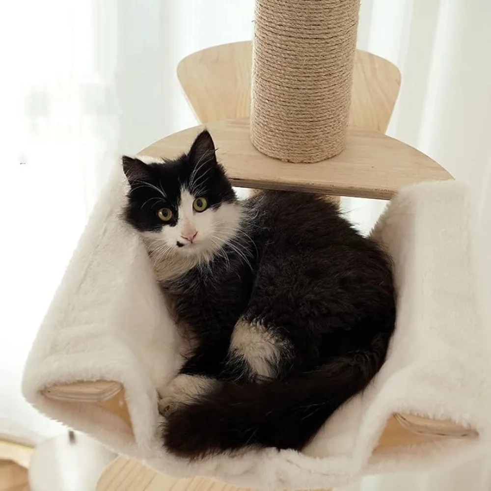 

Гамак для кошек королевского размера, который можно установить на другие деревья, аксессуары для альпинизма на дерево, Весенняя рама…