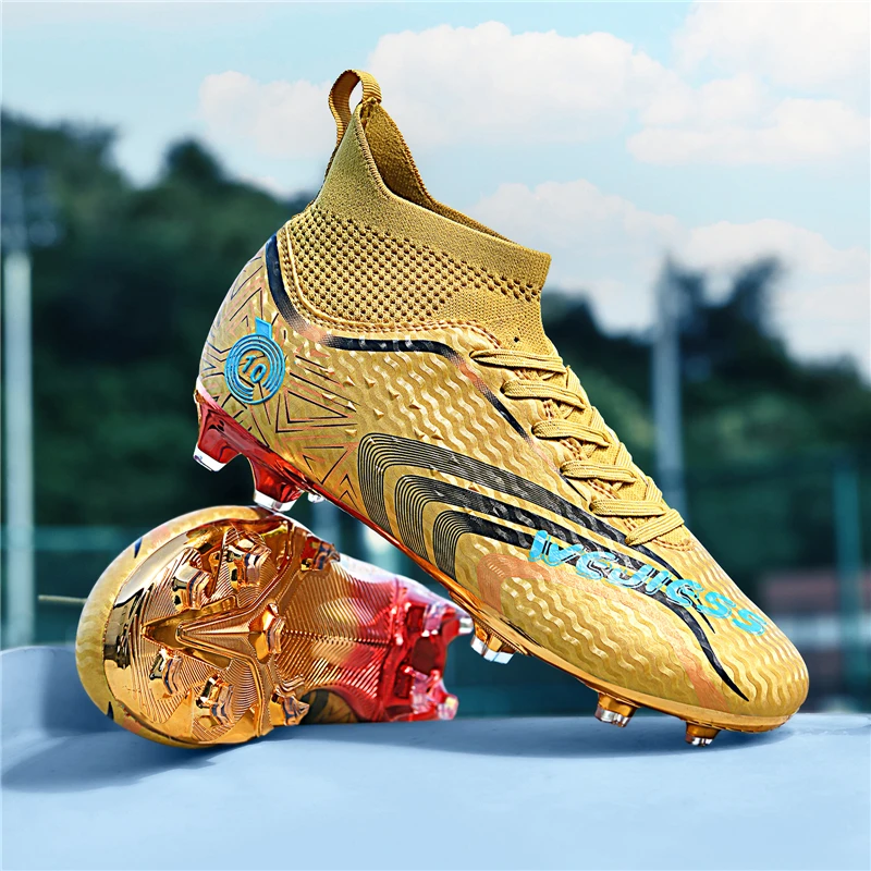 Men Football Shoes Professional TF/FG Indoor Sneaker Cleats Society Training Soccer Shoes Unisex Grass Non Slip Football Boots football shoes