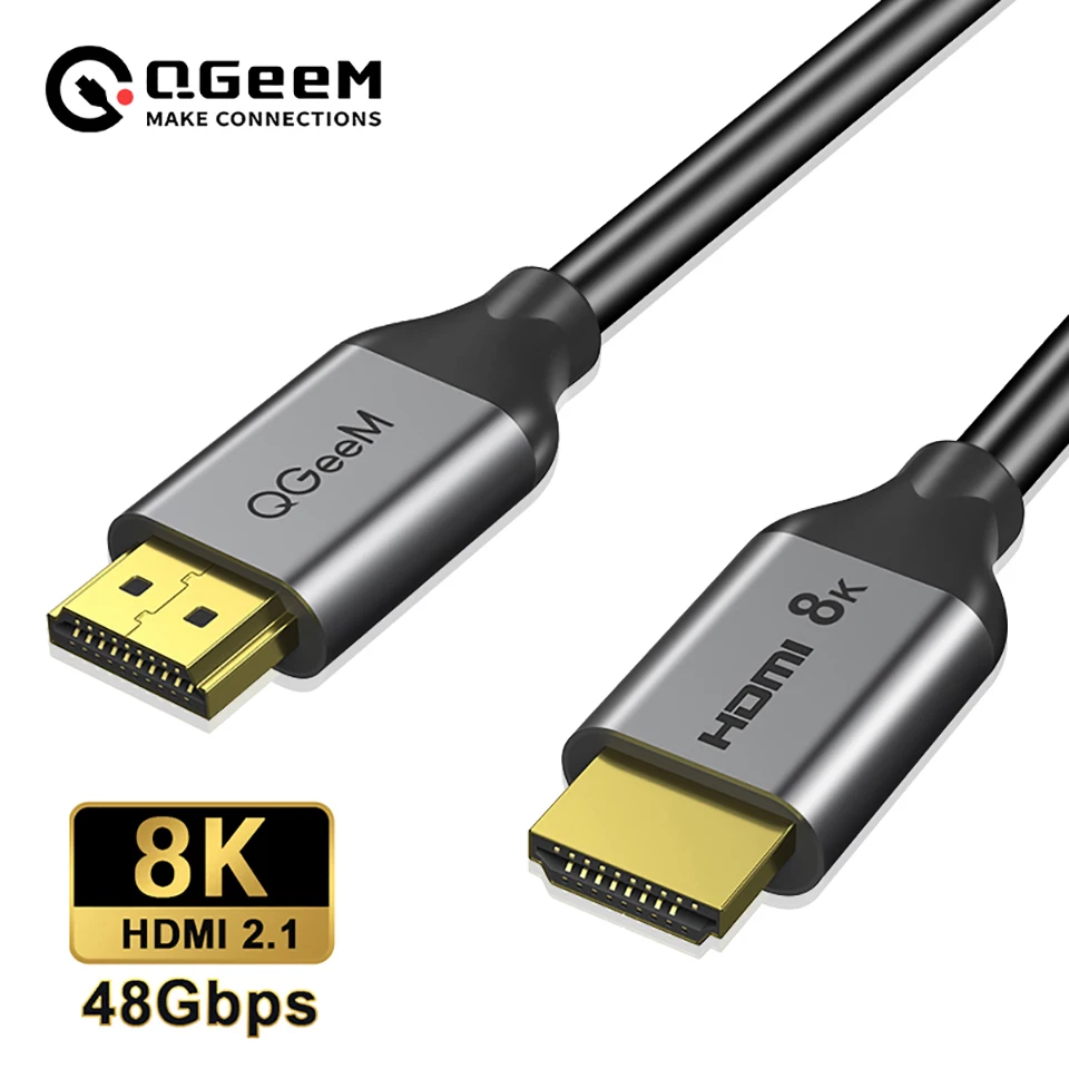Premium 8K HDMI 2.1 Cable with 120Hz Support