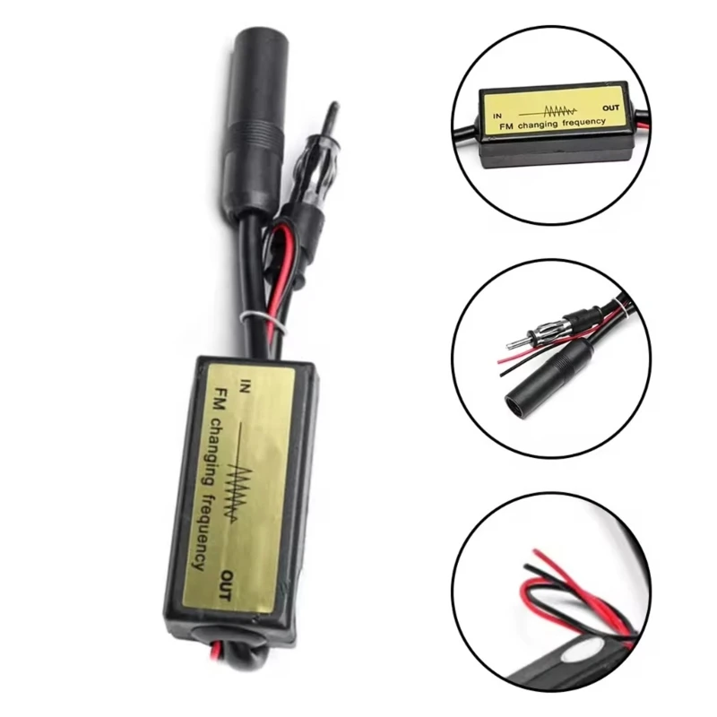 자동차 무선 주파수 변경 가져오기 변환기 안테나 라디오 밴드 확장기 변환기 Fm88-108mhz