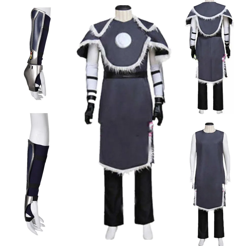 

﻿ Halloween Avatar The Last Costume Airbender Glove Sokka Cosplay Outfits For Adult Men Male Role Play Carnival Suit Accessories