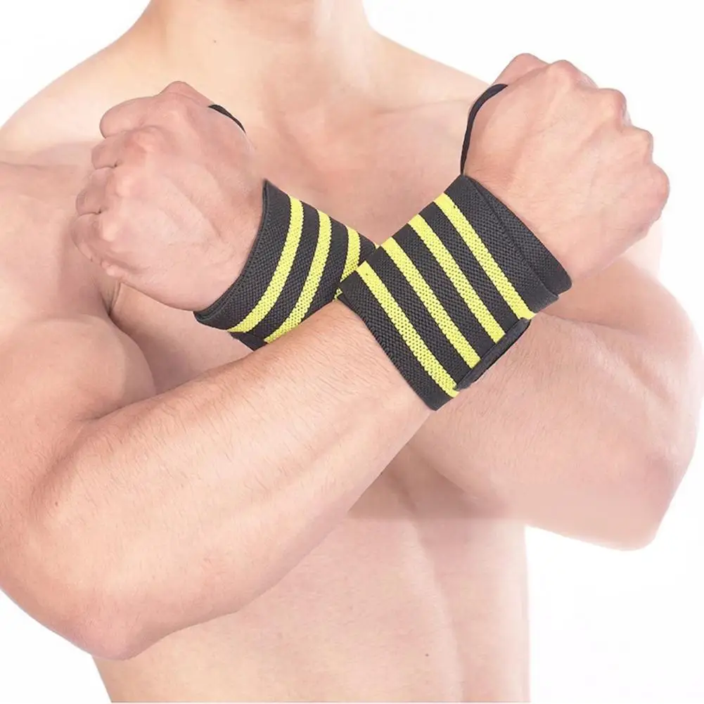 

Wrist Brace 1 Pc Wear-resistant Wrap-around Nylon Gym Support Wrist Brace Wrap Sports Wear