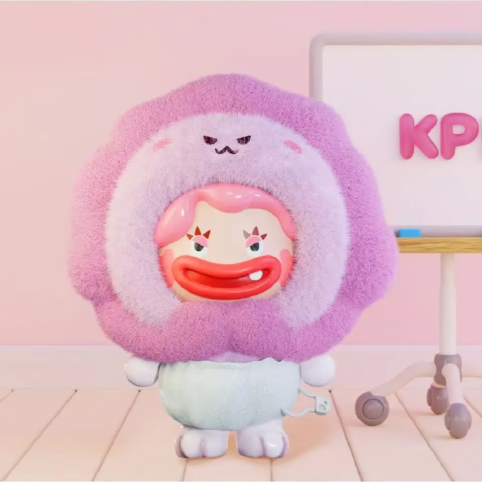 귀여운 못생긴 가족 어반 빈 플러시 블라인드 박스 인터넷 유명 피규어 소녀들을 위한 귀여운 트렌디 장난감 가방 펜던트