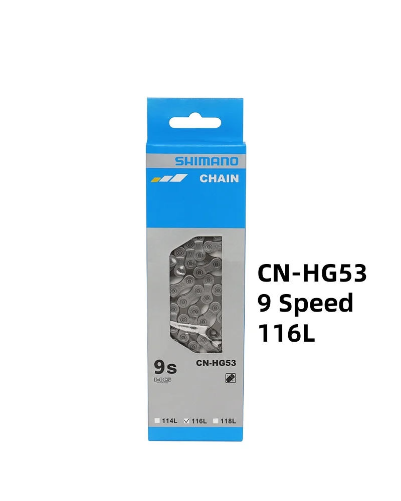 SHIMANO Bicycle Chain CN-HG40 HG53 HG54 HG95 HG601 HG701 HG901 MTB Bike Chain 8 9 10 11 Speed 116L Bike Chains Bicycle Parts bicycle chains,bicycle chain