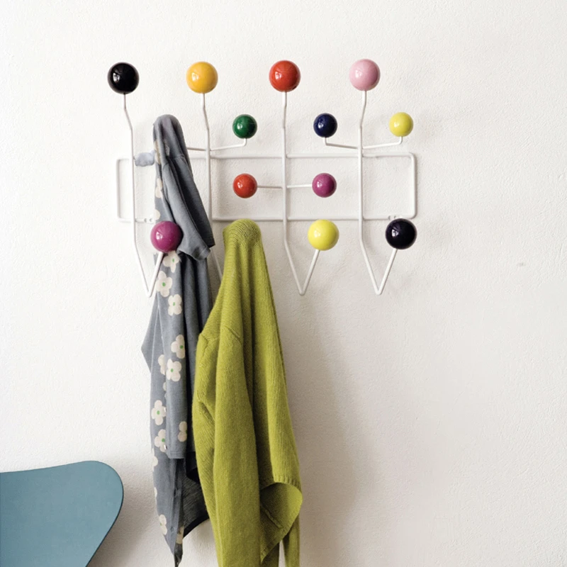 Candy-shaped Coat Racks Key Hanger Wall Household Luxury Modern Simple Wall Key Holder Solid Wood Entrance Hooks Key Hook