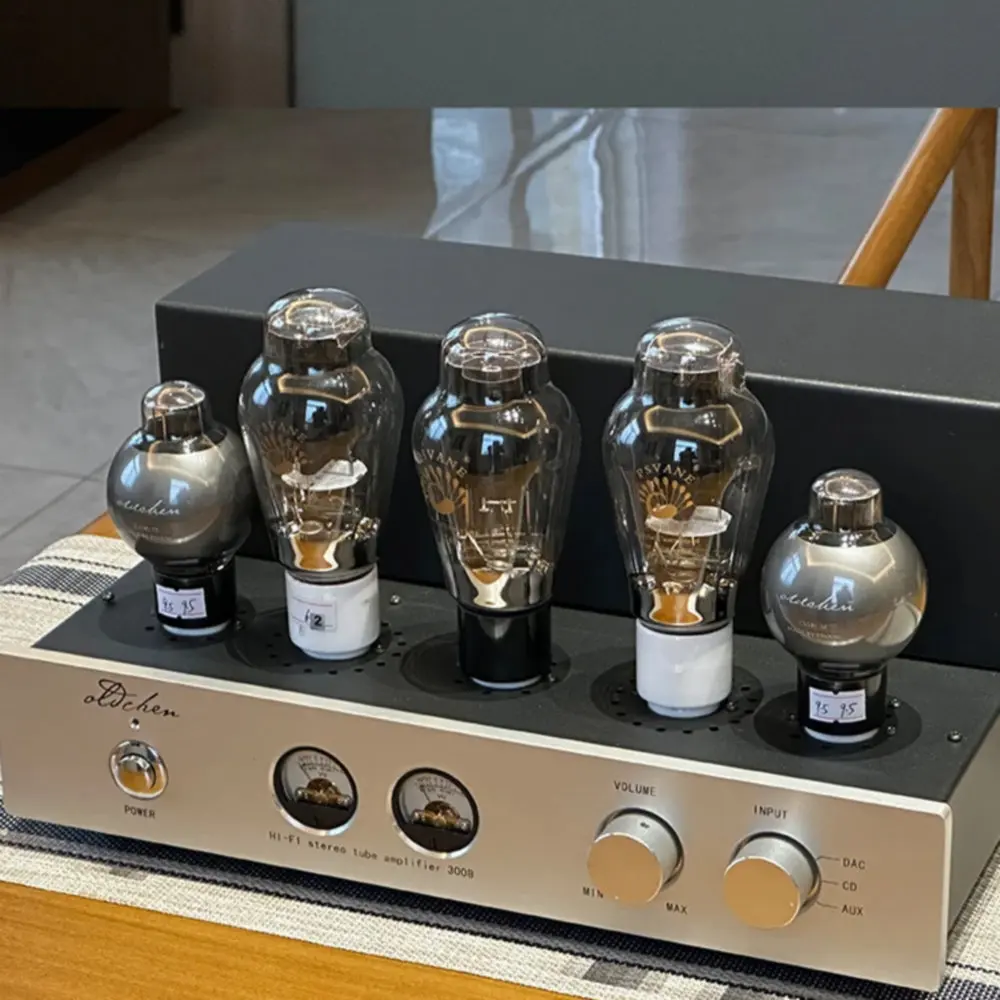 

Oldchen 300B Tube Amplifier Single-ended Home Theater Pure Class A HIFI Tube Sound Amp with 274B and CV181-SE AMP Bluetoot 5.0