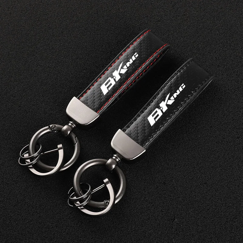 

High-Grade Carbon Fiber Motorcycle Keychain Holder Keyring for Suzuki B-KING 1300 Bking1300 2008 2009 2010 2012 Accessories