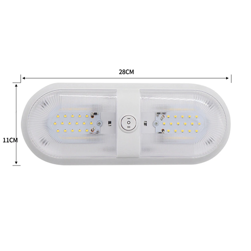 LED Dome Ceiling Light for RV Marine Boat Yacht
